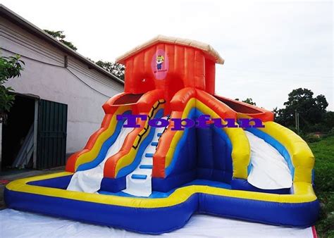 We offer a wide variety of quality bounce houses for all ages and imaginations at a low and affordable price! Kids Inflatable Water Slide Waterproof Backyard Bounce ...
