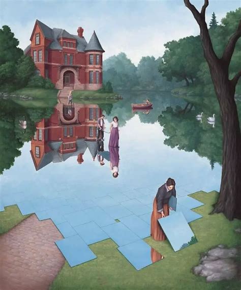Artist Rob Gonsalves Creates Mind Twisting Paintings That Blur The Line