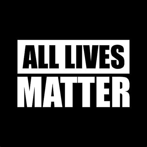 9x All Lives Matter Vinyl Decal Car Window Bumper Sticker All Lives