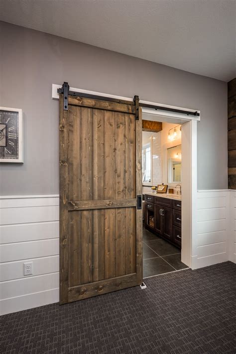 Barn Door For Master Into Bath Remodel Bedroom Guest