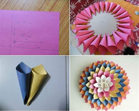 Cara praktis ini, dibagikan oleh pemilik akun di atas melalui sebuah utas dalam akun pribadinya. Cara Membuat Hiasan Dinding Berbentuk Bunga Dari Kertas ...