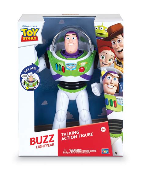 Thinkway Toys Disney Pixar Toy Story Buzz Lightyear Action Figure