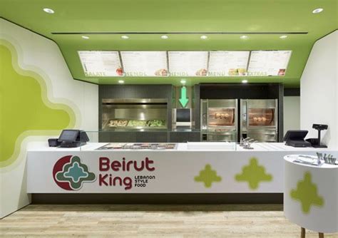 Beirut King On Behance Modern Restaurant Design Fast Food Restaurant