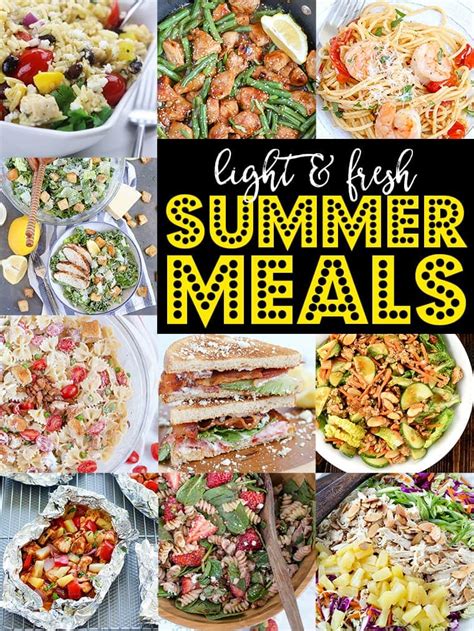27 Light And Fresh Summer Meals Perfect For Al Fresco Dining