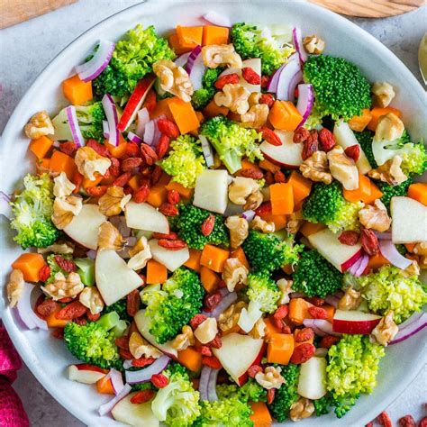 This healthy broccoli salad has crunchy broccoli, apple, sunflower seeds and dried cranberries in a creamy homemade dressing. This Broccoli + Crisp Apple Salad is a Crazy Delicious ...
