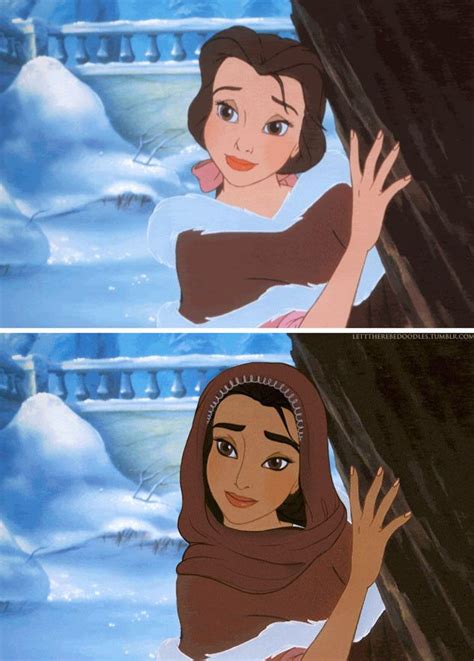 An Artist Reimagined Disney Princesses With Different Races And The