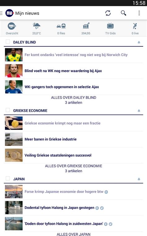 References this page was last changed on 11 june 2019, at 10:37. Beste Android-applicaties: Nieuws