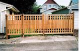 Pictures of Decorative Wood Fence