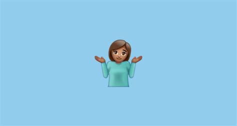 🤷🏽‍♀️ Woman Shrugging Medium Skin Tone Emoji On Whatsapp 223272