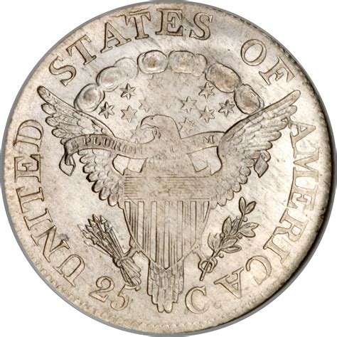 25 Cents Draped Bust Quarter United States Numista