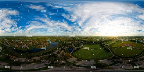 360° View Of 360 Spherical Drone Photo Tequesta Trace Park Weston