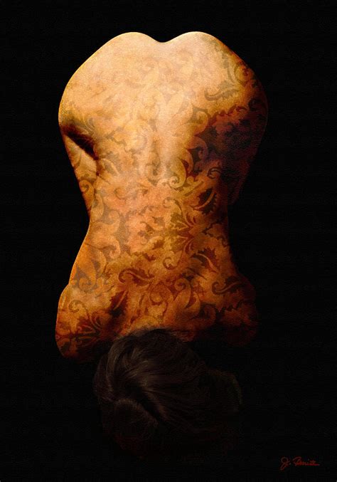 Nude In Brocade Photograph By Joe Bonita Fine Art America