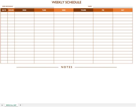 Weekly Employee Shift Schedule Template Excel — Db