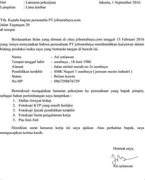 Contoh Surat Penugasan Homecare24 Rezfoods Resep Masakan Indonesia