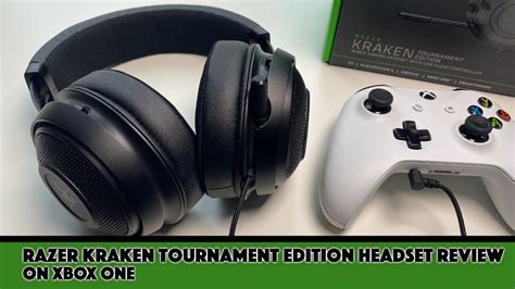 Razer Kraken Tournament Edition Gaming Headset Review As A Xbox One