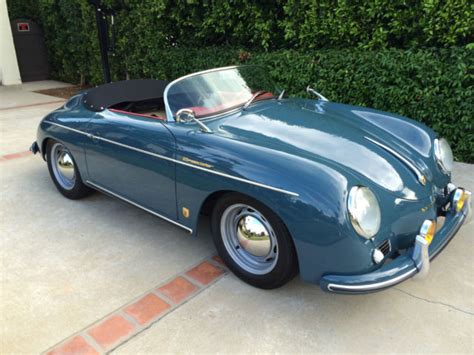 Seller Of Classic Cars 1957 Porsche 356 Aquamarine Authentic 1957