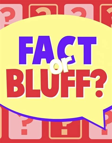 Fact Or Bluff Baamboozle Baamboozle The Most Fun Classroom Games