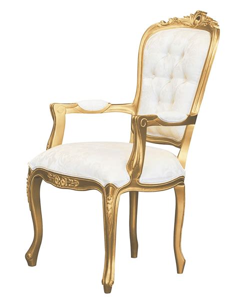 Elevate your design with an eggshell dining table or parsons chairs upholstered in linen. Louis Xv Elise Bedroom Chair - Ivory & Gold - Island ...