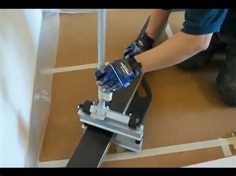 How to cut a floor tile circle for toilet flange. How to Cut Laminate Flooring When You Are Installing Laminate Floor Mryoucandoityourself - YouTube