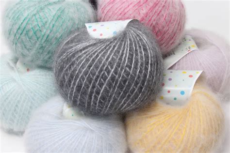 Jade Sapphire Peeeps Brushed Cashmere Wool At Fabulous Yarn