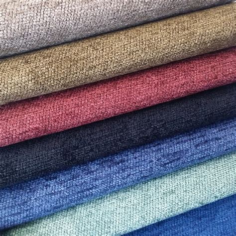 Solid Fabric Plain Chenille Yarn Dyed Jacquard Woven Soft Curtain