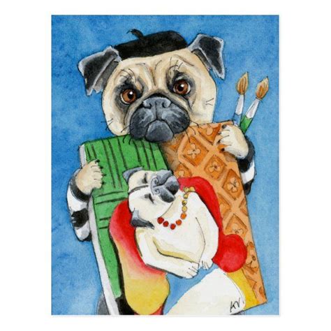 Lun a vier a las 20 hs en vivo@arte.pablomaltese @2mas7producciones radioteatro en spotify. Pablo Pug-casso Postcard | Zazzle.com in 2020 (With images ...