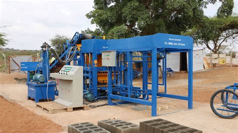 Qtf4 25 Fully Automatic Concrete Block Making Machine Youtube