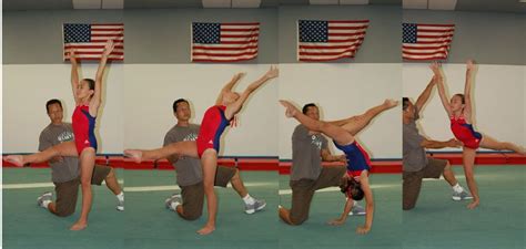 How To Do A Back Walkover In Gymnastics