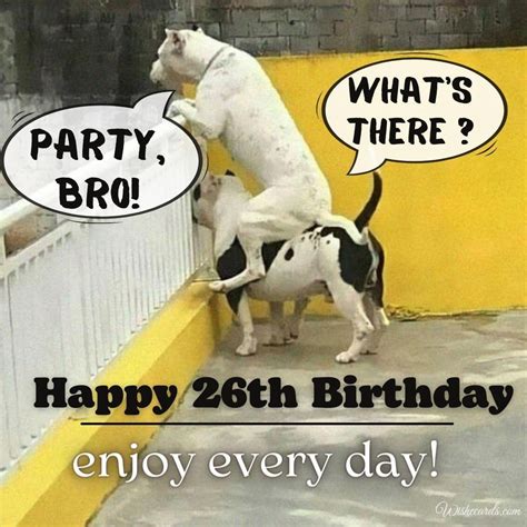 Happy 26th Birthday Cards And Funny Images