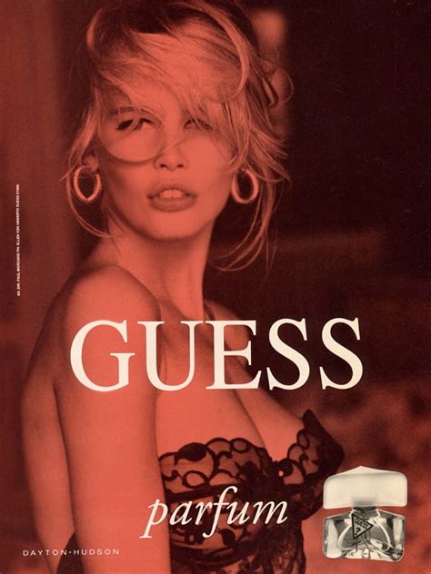 Claudia Schiffer In Vintage Guess Ads