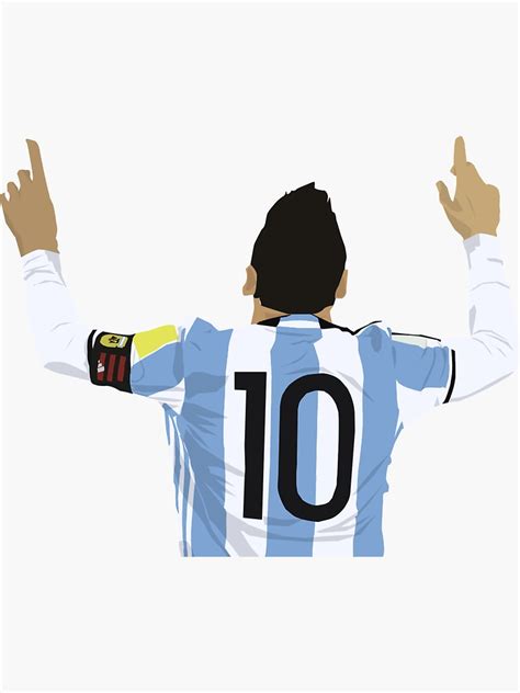 Lionel Messi Sticker Sticker By Fabianardaya Lionel Messi Messi Lionel
