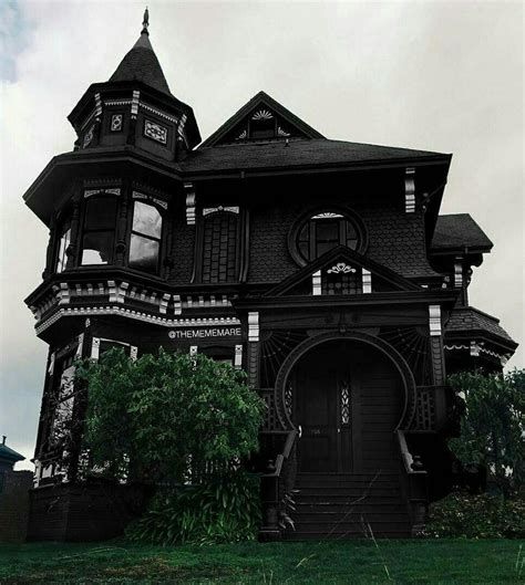 Новости Gothic House Black House Black House Exterior