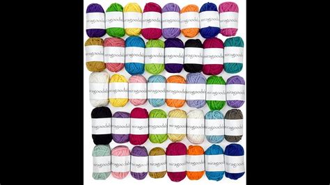 Crochet Yarn 40 Acrylic Yarn Skeins Perfect For Any Crochet And