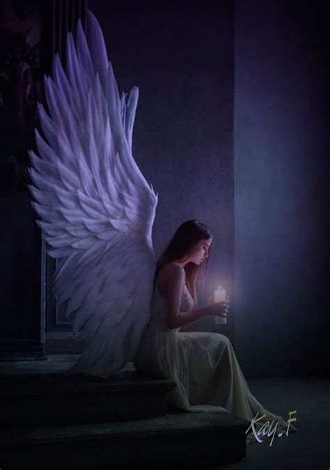 Angel Holding A Candle Angel Pictures Fantasy Photography Angel Artwork
