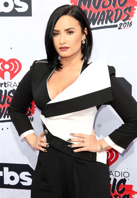 Demi Lovato Iheartradio Music Awards 2016 In Los Angeles Gotceleb