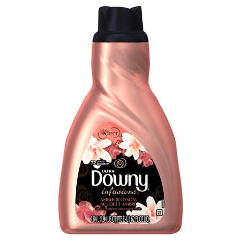 Downy Infusions Amber Blossom Liquid Fabric Conditioner Fabric