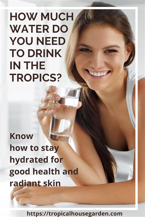 Cats should have approximately 8 fluid ounces or 240 ml of water per day. How Much Water Should You Drink in the Tropics? | Tropical ...