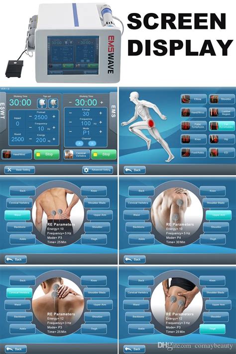 Ems Electronic Muscle Stimulation Physiotherapy Equipment For Boy Pain