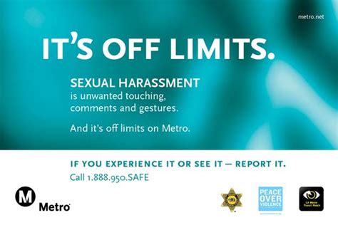 Metro Combats Sexual Harassment The Source