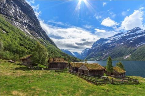 Lovatnet Loen Stryn Song Og Fjordane Norway Stryn Norway