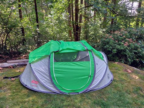 Coleman 4 Person Pop Up Tent Gear Review Travelffeine