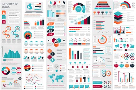 Infographic Elements Data Visualization Vector Design Template 338419