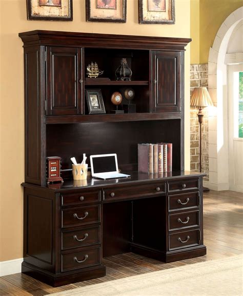 You can get the best discount of up to 50% off. Coolidge Cherry Credenza Desk with Hutch from Furniture of ...