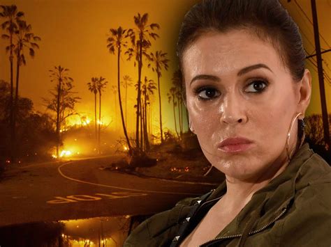 Alyssa Milano Scores Break From Trial While She Recovers From Woolsey Fire