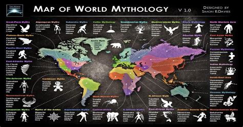 Mythical World Map