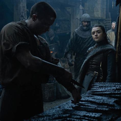 Inside Game Of Thrones Big Arya And Gendry Moment E Online Ap