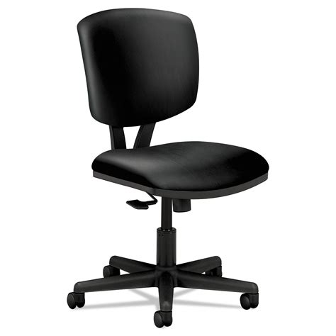 Hon Volt Series Leather Task Chair With Synchro Tilt Supports Up To