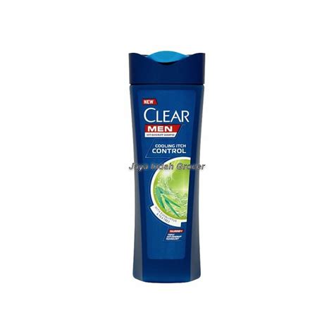 Clear Men Anti Dandruff Cooling Itch Control Hair Shampoo 165ml Jaya
