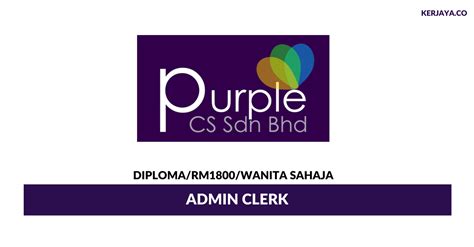 Di rnb prop sdn bhd, kami melangkaui luar dan dalam atas semua urusan yang kami lakukan. Purple CS Sdn Bhd • Kerja Kosong Kerajaan