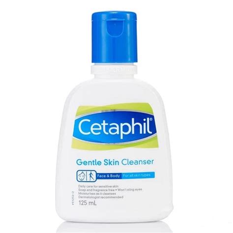 Cetaphil gentle skin cleanser gently cleans and moisturises without stripping skin's natural oils. สิวผดเกิดจากอะไร? แนะนำโฟมล้างหน้ารักษาสิวผด